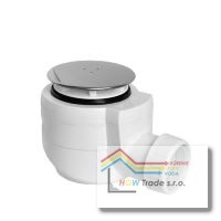 Sifon vaničkový 60/40 inox,univerzál